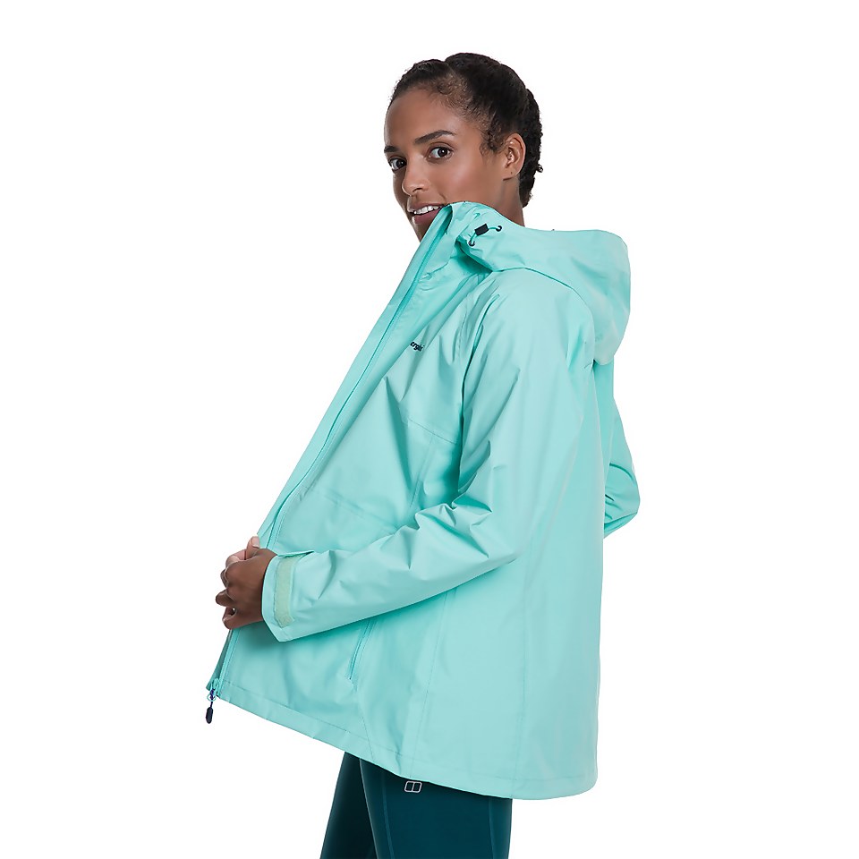 Women's Deluge Pro Waterproof Jacket - Light Green