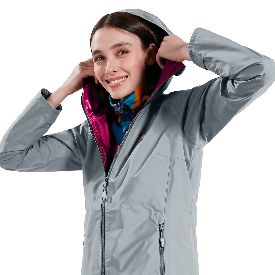 Women's Deluge Pro Waterproof Jacket - Light Grey