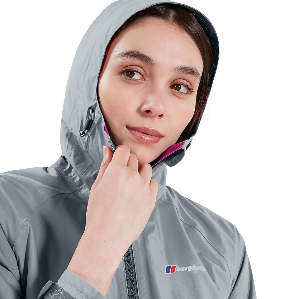Women's Deluge Pro Waterproof Jacket - Light Grey