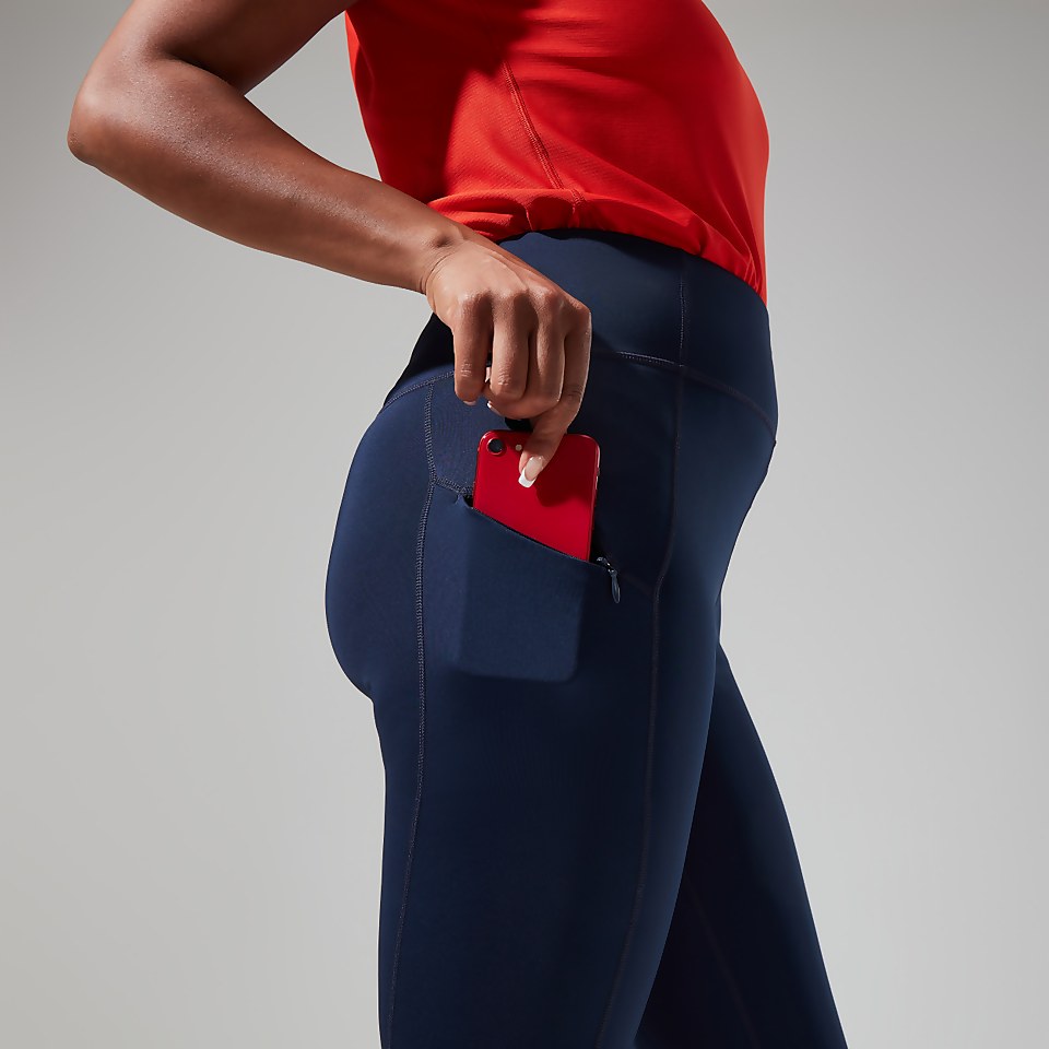 Leylur Trekking Tights für Damen - Dunkelblau/Schwarz