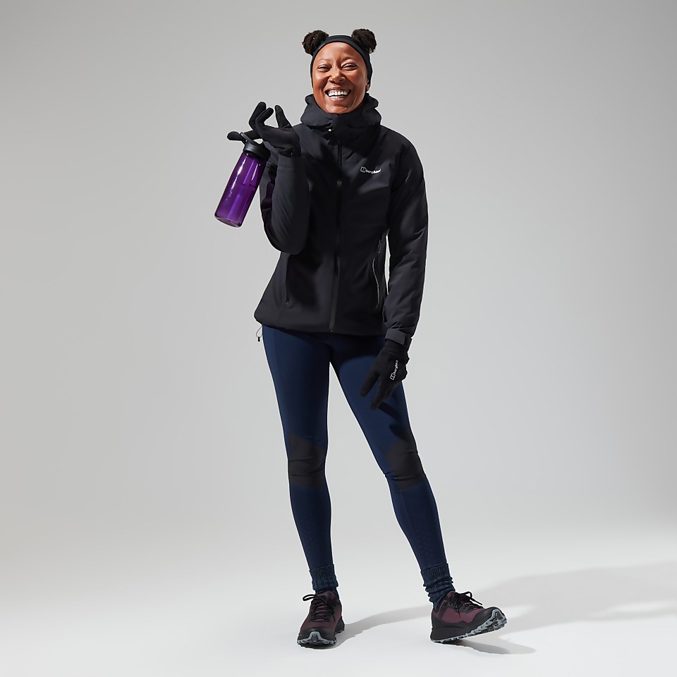 Leylur Trekking Tights für Damen - Dunkelblau/Schwarz