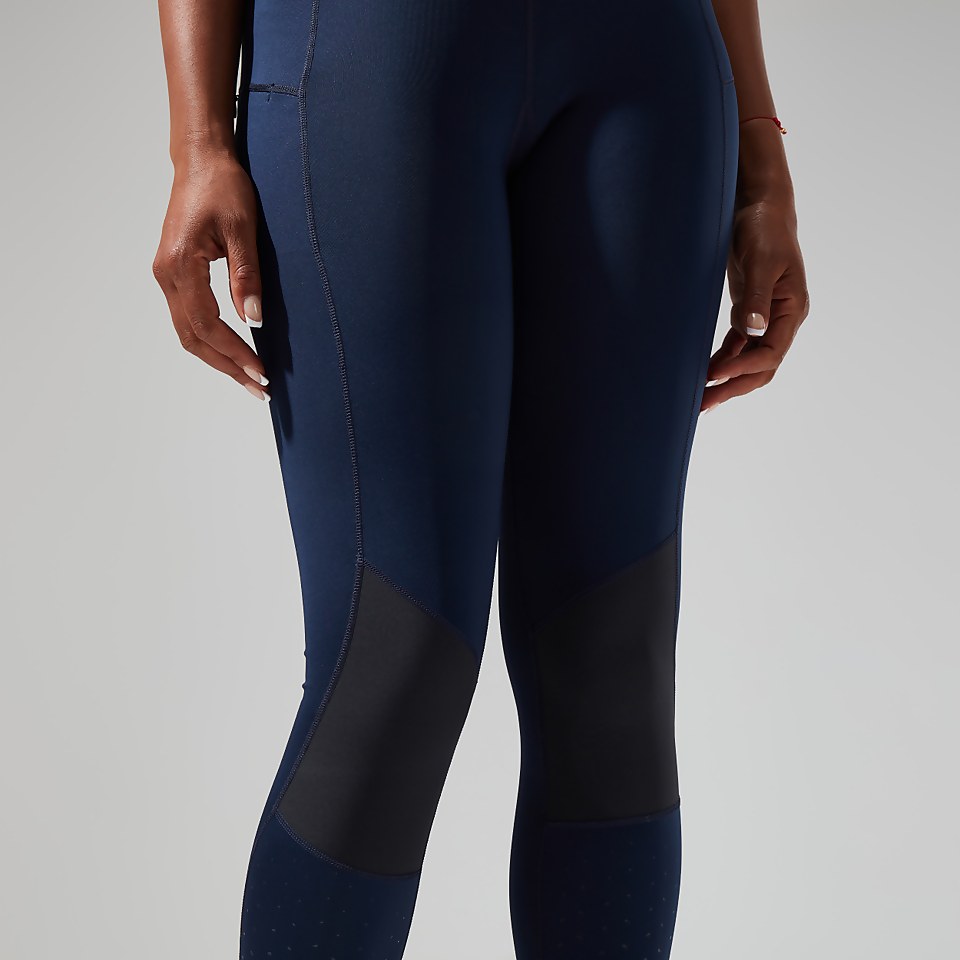 Leylur Trekking Tights für Damen - Dunkelblau/Schwarz