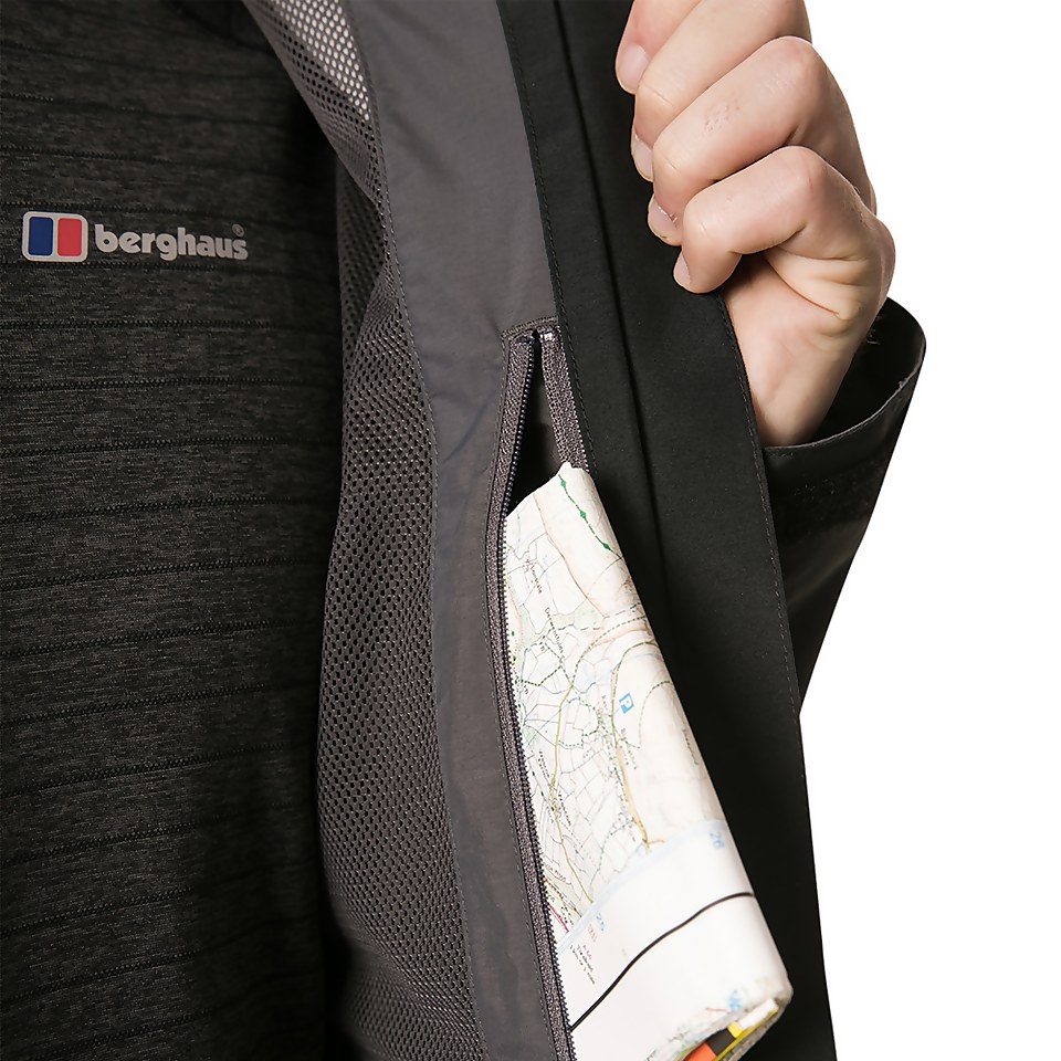 Men's Ridgemaster PZ Waterproof Jacket - Black