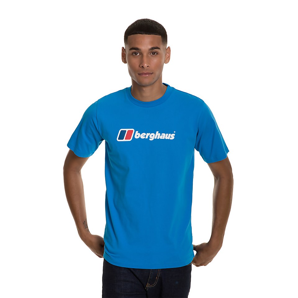 Men's Berghaus Large Logo T-Shirt - Blue