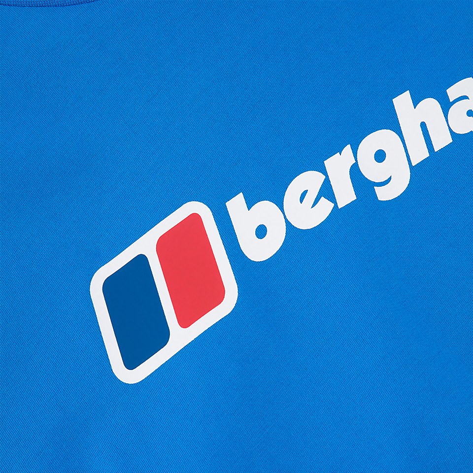 Men's Berghaus Large Logo T-Shirt - Blue