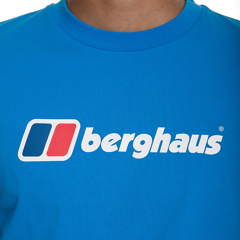 Men's Berghaus Large Logo T-Shirt - Blue