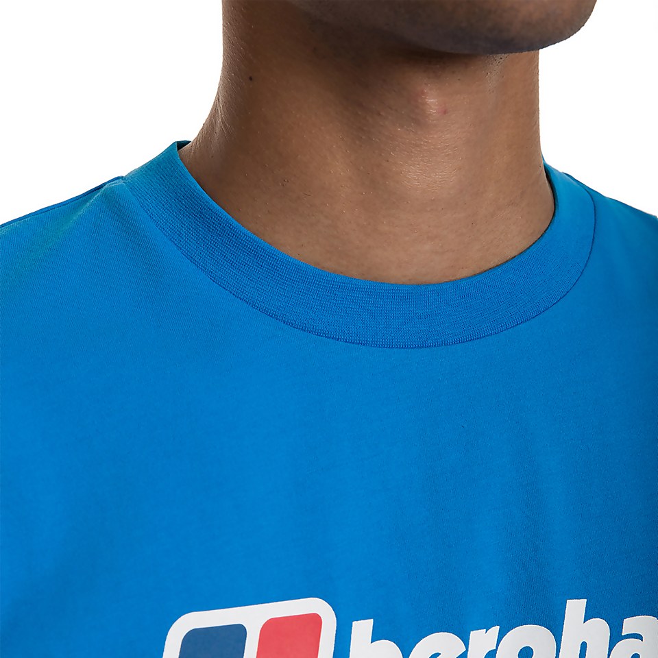 Men's Berghaus Large Logo T-Shirt - Blue