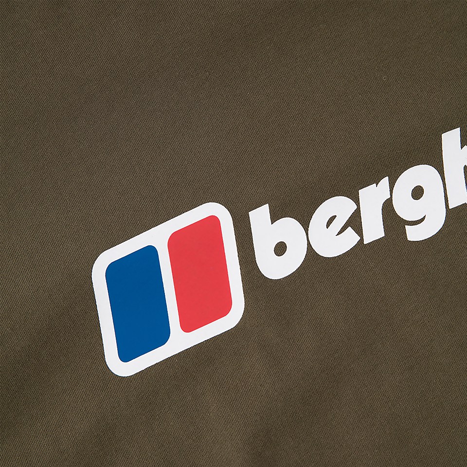 Men's Berghaus Large Logo T-Shirt - Dark Green