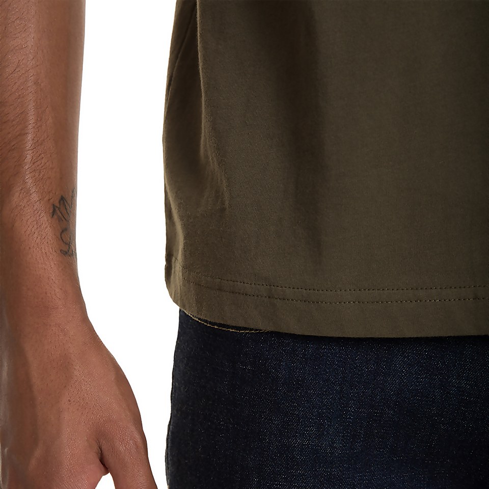 Men's Berghaus Large Logo T-Shirt - Dark Green