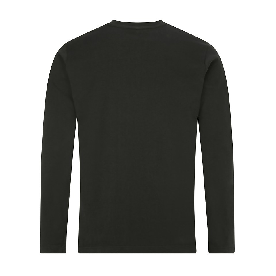 Men's Berghaus Large Logo Long Sleeve T-Shirt - Black