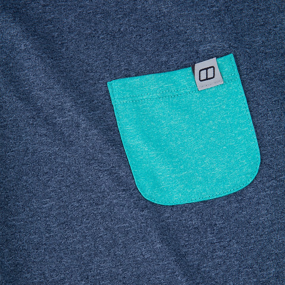 Women's Explorer Tech Tee Long Sleeve Crew - Blue