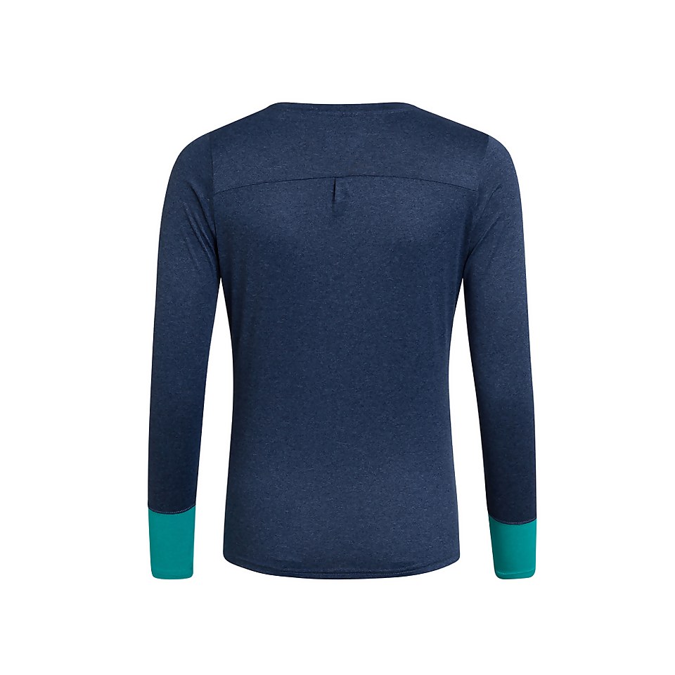 Women's Explorer Tech Tee Long Sleeve Crew - Blue