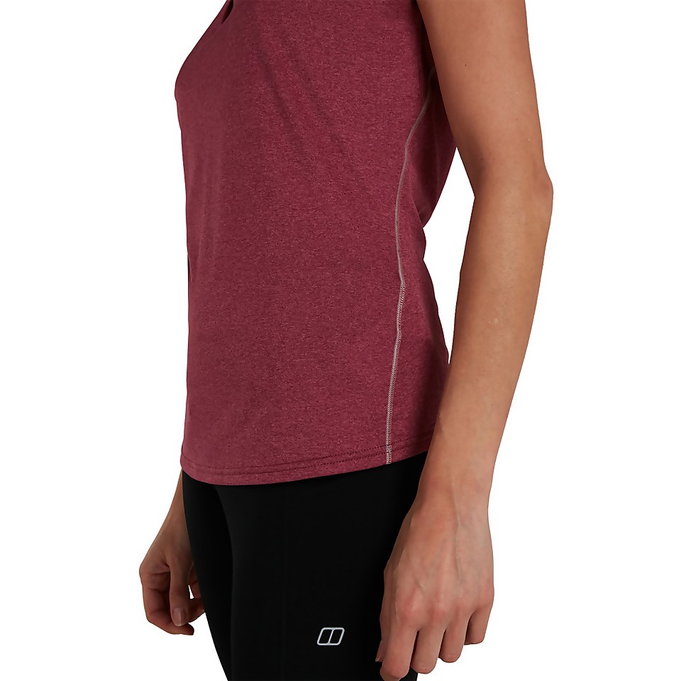 Women's Explorer Tech Tee SS Crew - Pink