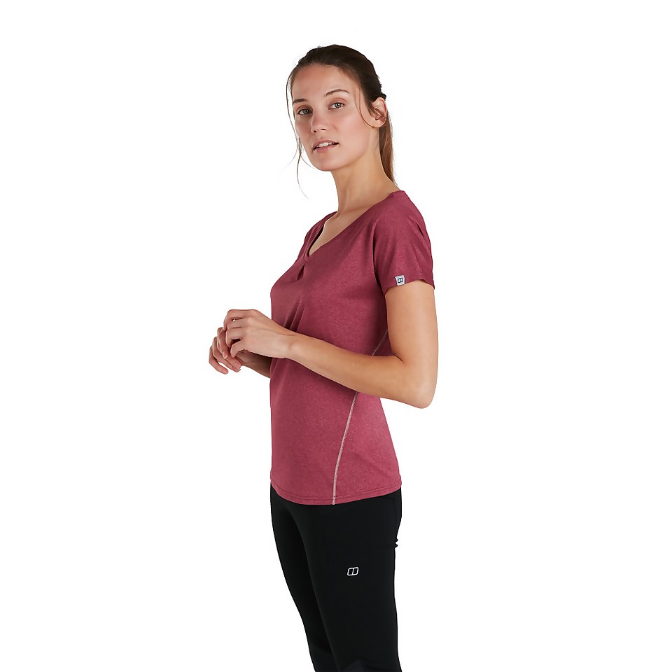Women's Explorer Tech Tee SS Crew - Pink