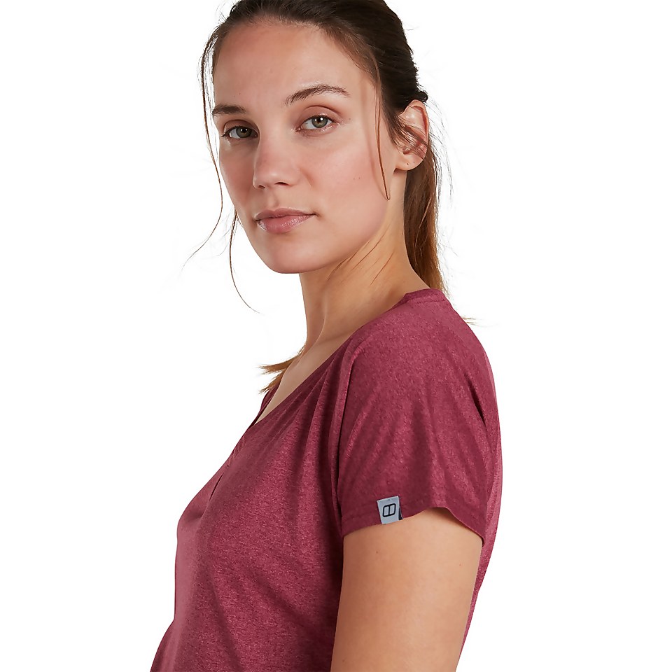 Women's Explorer Tech Tee SS Crew - Pink