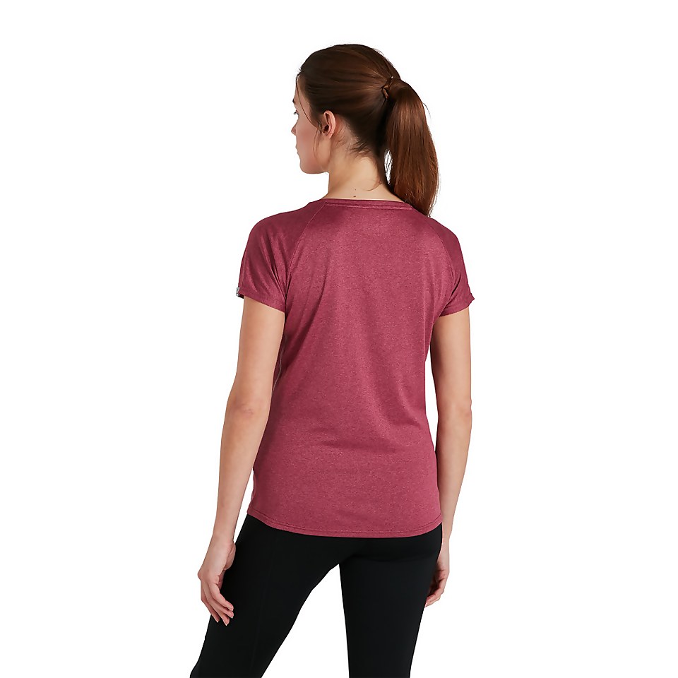 Women's Explorer Tech Tee SS Crew - Pink