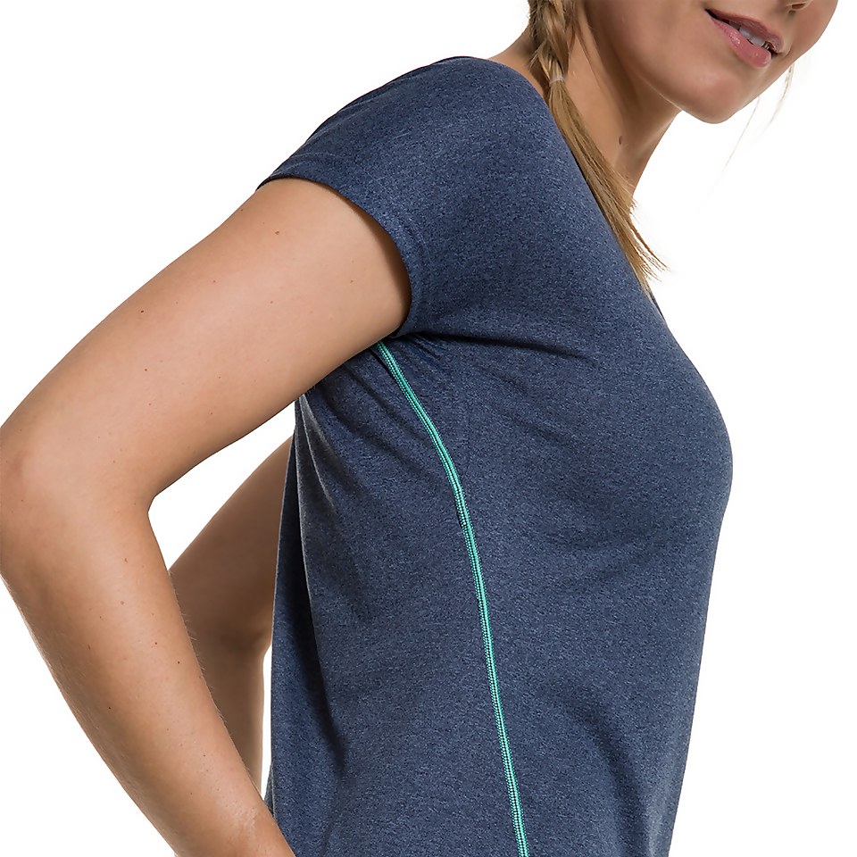Women's Explorer Tech Tee SS Crew - Blue