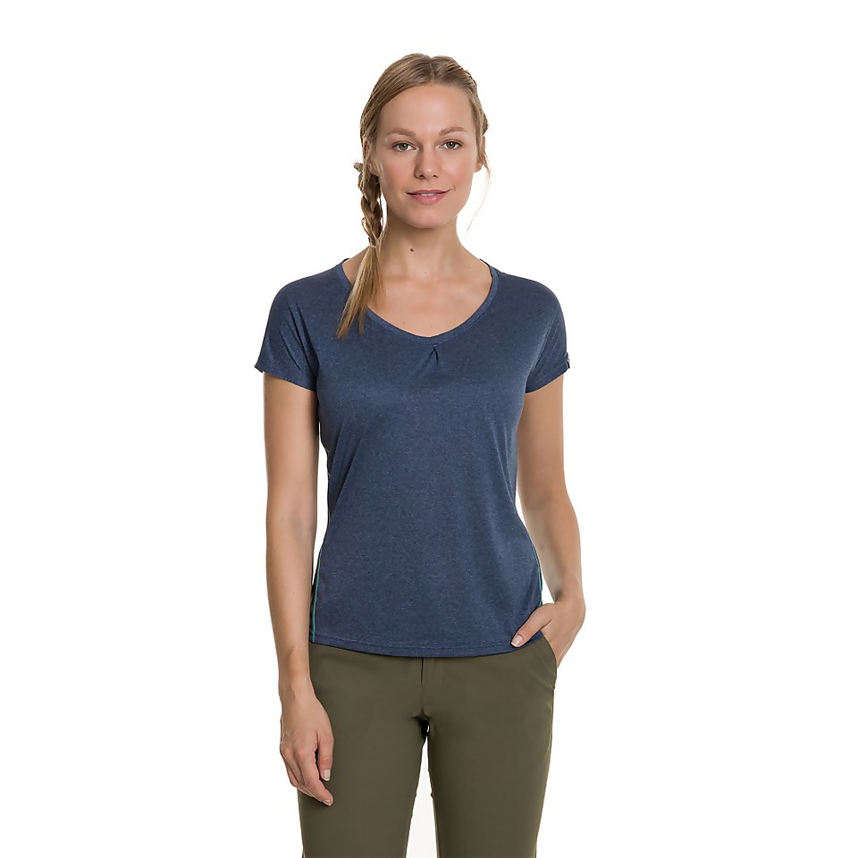 Women's Explorer Tech Tee SS Crew - Blue