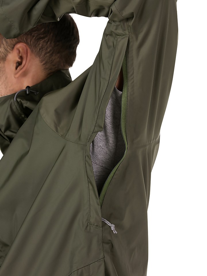 Men's Deluge Vented Waterproof Jacket - Green