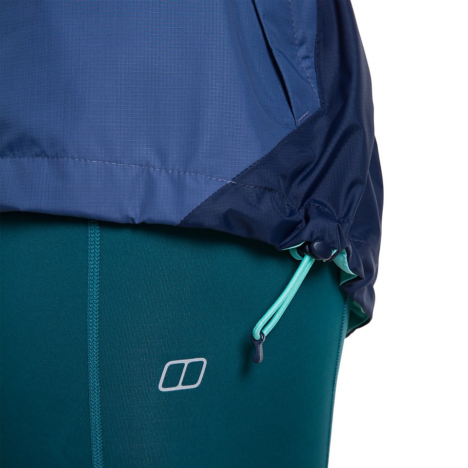 Women's Deluge Vented Waterproof Jacket - Blue
