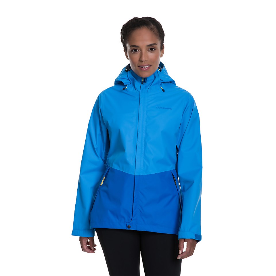 Women's Deluge Vented Waterproof Jacket - Blue