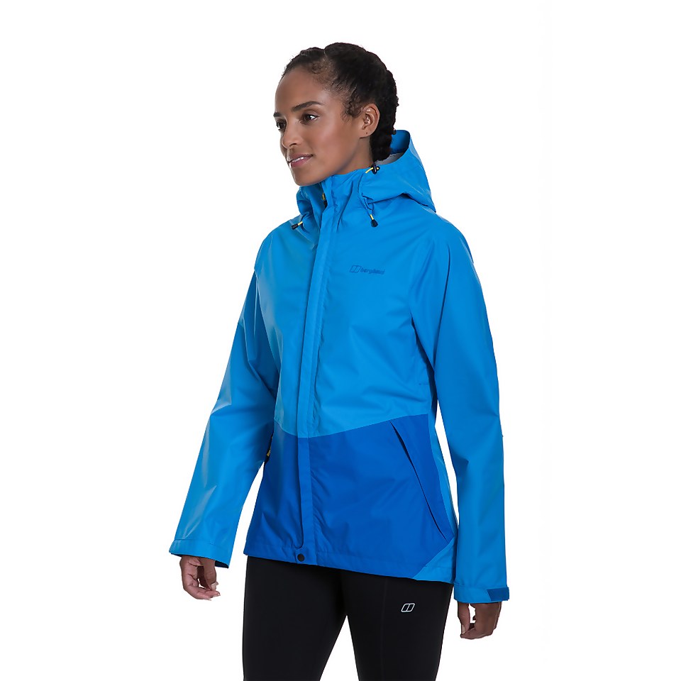 Women's Deluge Vented Waterproof Jacket - Blue