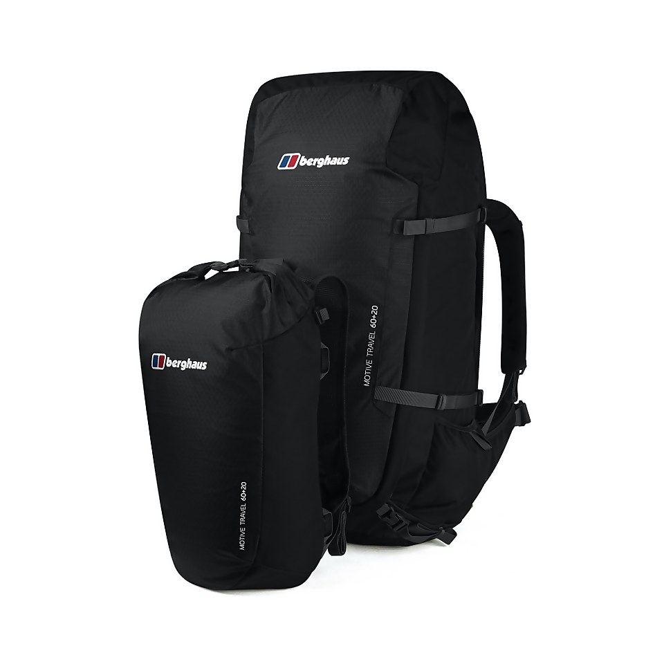 BERGHAUS MOTIVE TRAVEL 60+20 RUCSAC AM BLK/BLK