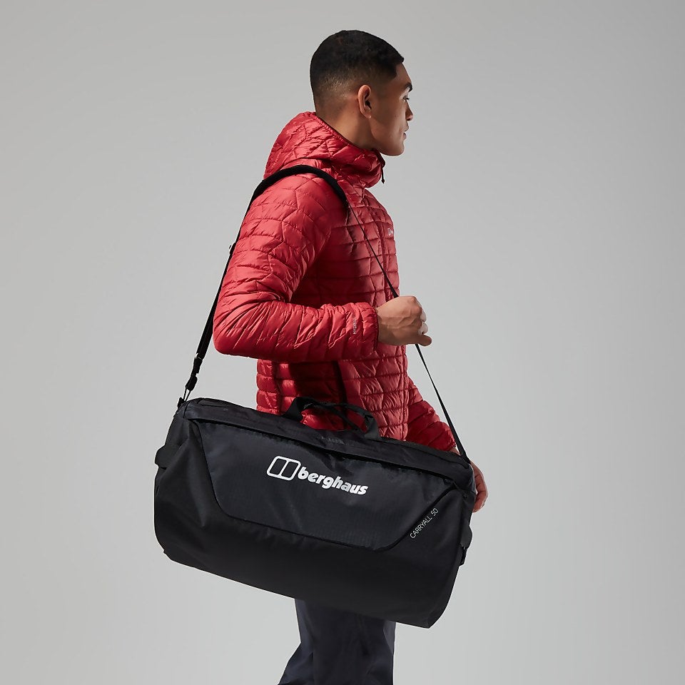 Berghaus Unisex Mule Holdall Duffel Bag - 20L, 30L, 50L Options - Padded Strap, Front Pocket, Durable Travel