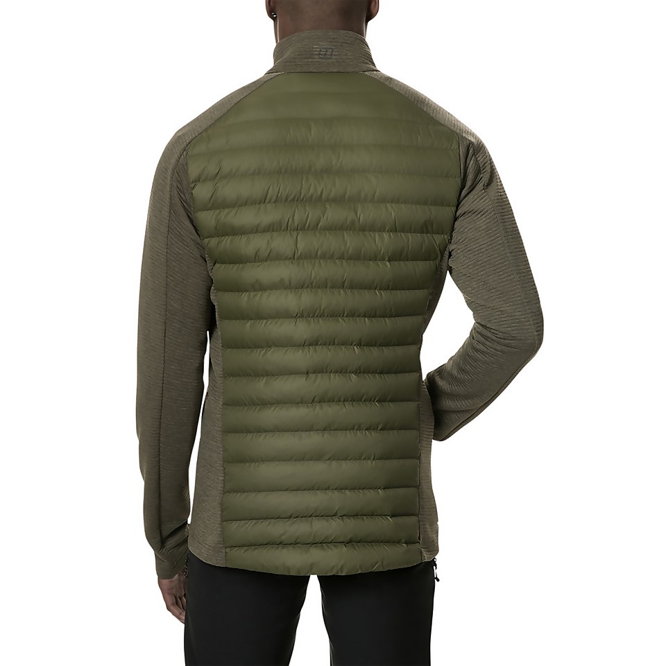 BERGHAUS HOTTAR HYBRID SYN IN JKT AM DKGRN/DKGRN