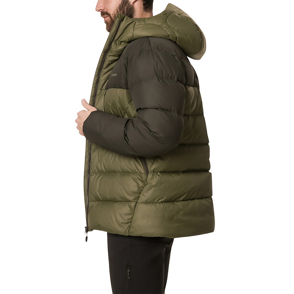 BERGHAUS RONNAS REFLECT DWN JKT AM DKGRN/DKGRN