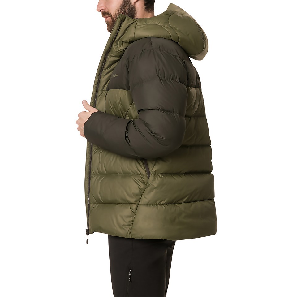 BERGHAUS RONNAS REFLECT DWN JKT AM DKGRN/DKGRN