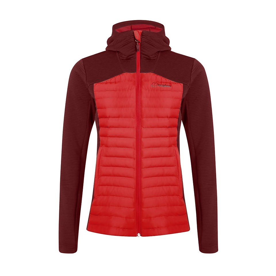 Women's Nula Hybrid Insulated Jacket - Orange