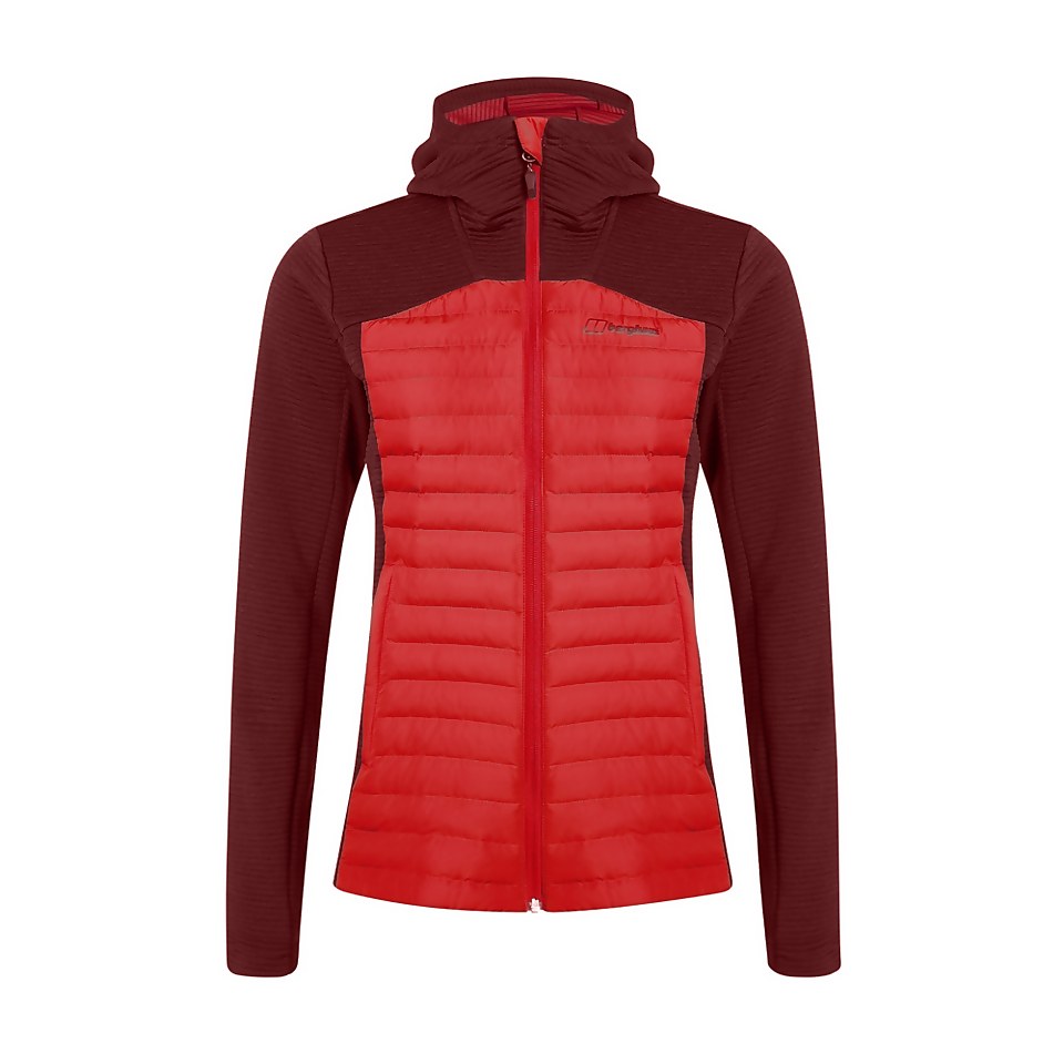 Women's Nula Hybrid Insulated Jacket - Orange