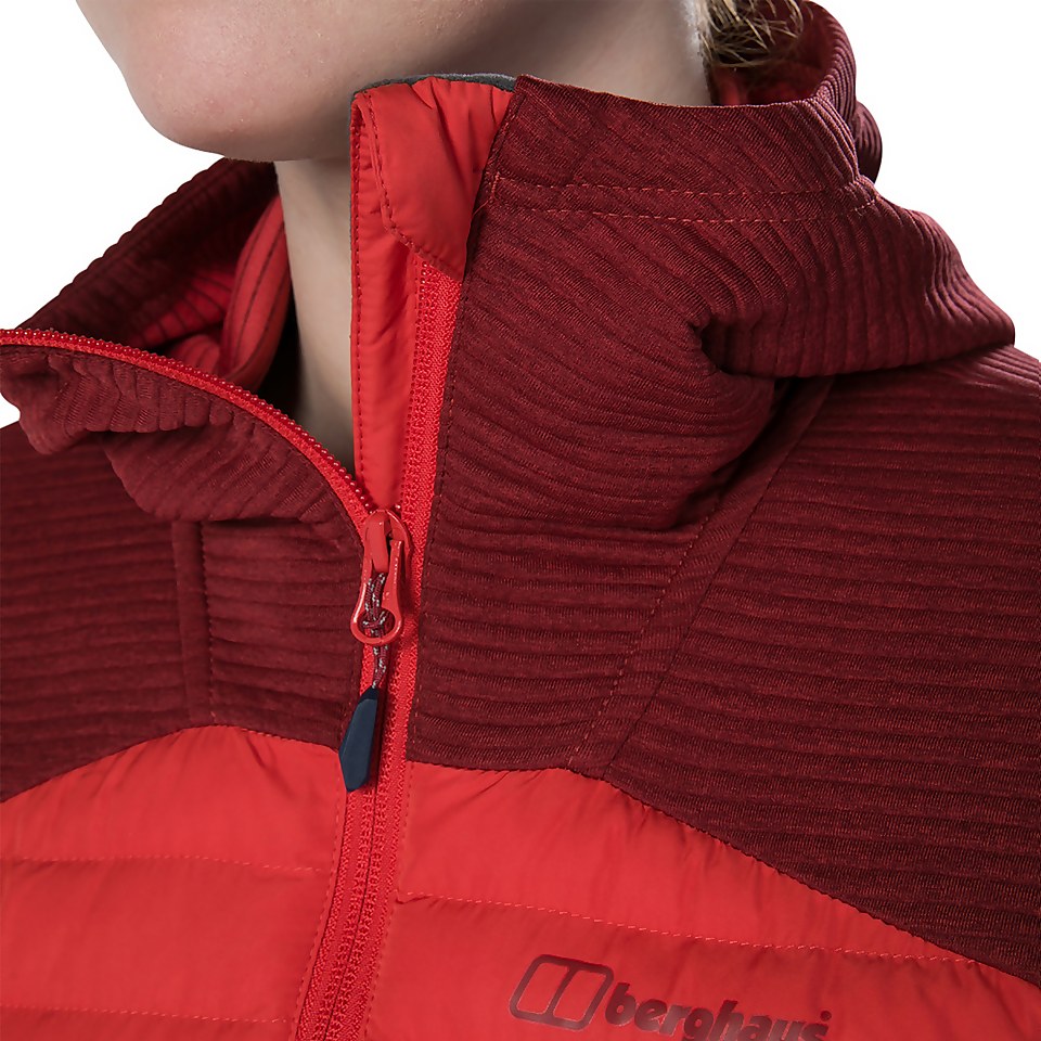 Women's Nula Hybrid Insulated Jacket - Orange