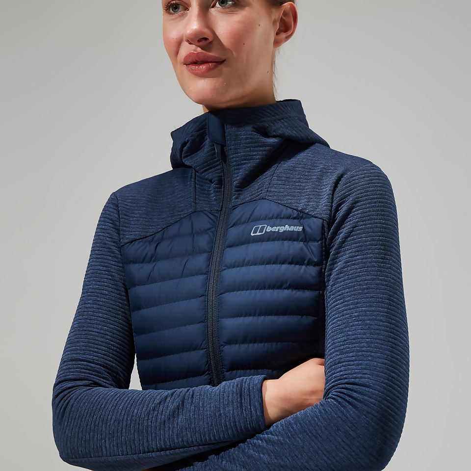 Women's Nula Hybrid Jacket - Dark Blue
