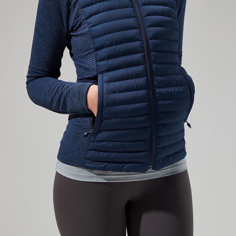 Women's Nula Hybrid Jacket - Dark Blue