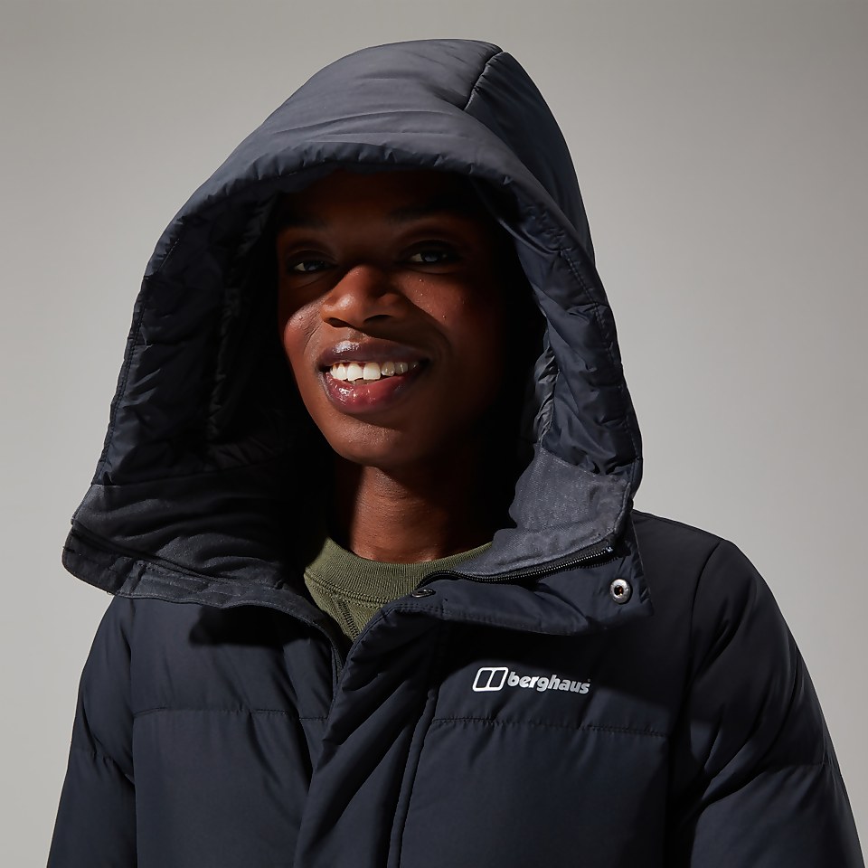 Combust Reflect Lange Jacke für Damen - Schwarz