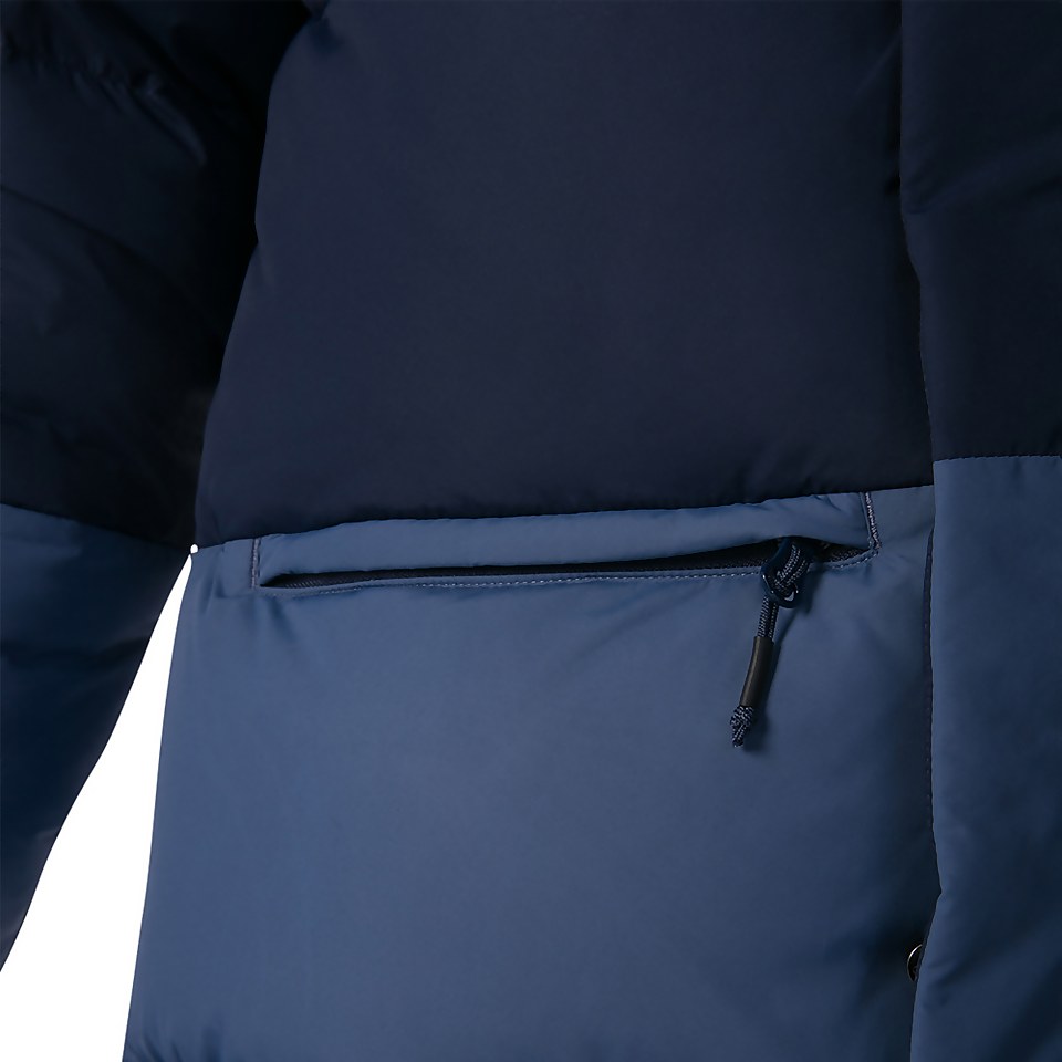 Women's Combust Reflect Long Down Insulated Jacket - Blue
