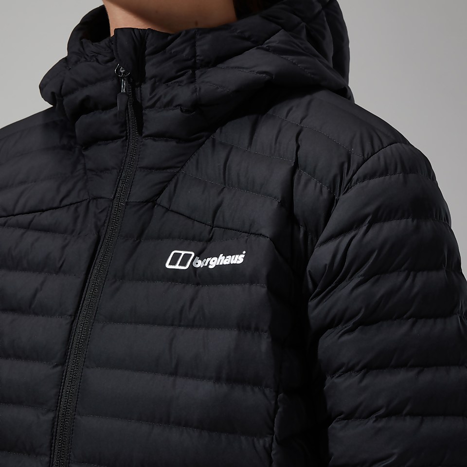 Nula Micro Long Jacken für Damen - Schwarz