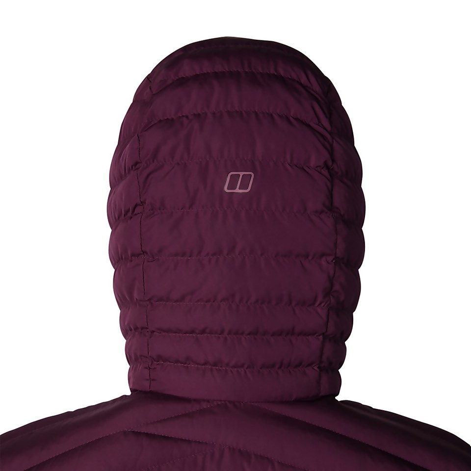 Women's Nula Micro Long Insulated Jacket - Purple