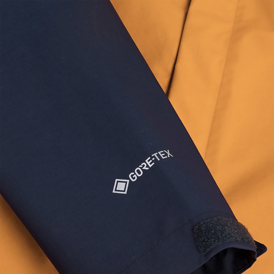 Men's Athunder Gore-tex Waterproof Jacket - Yellow / Dark Blue