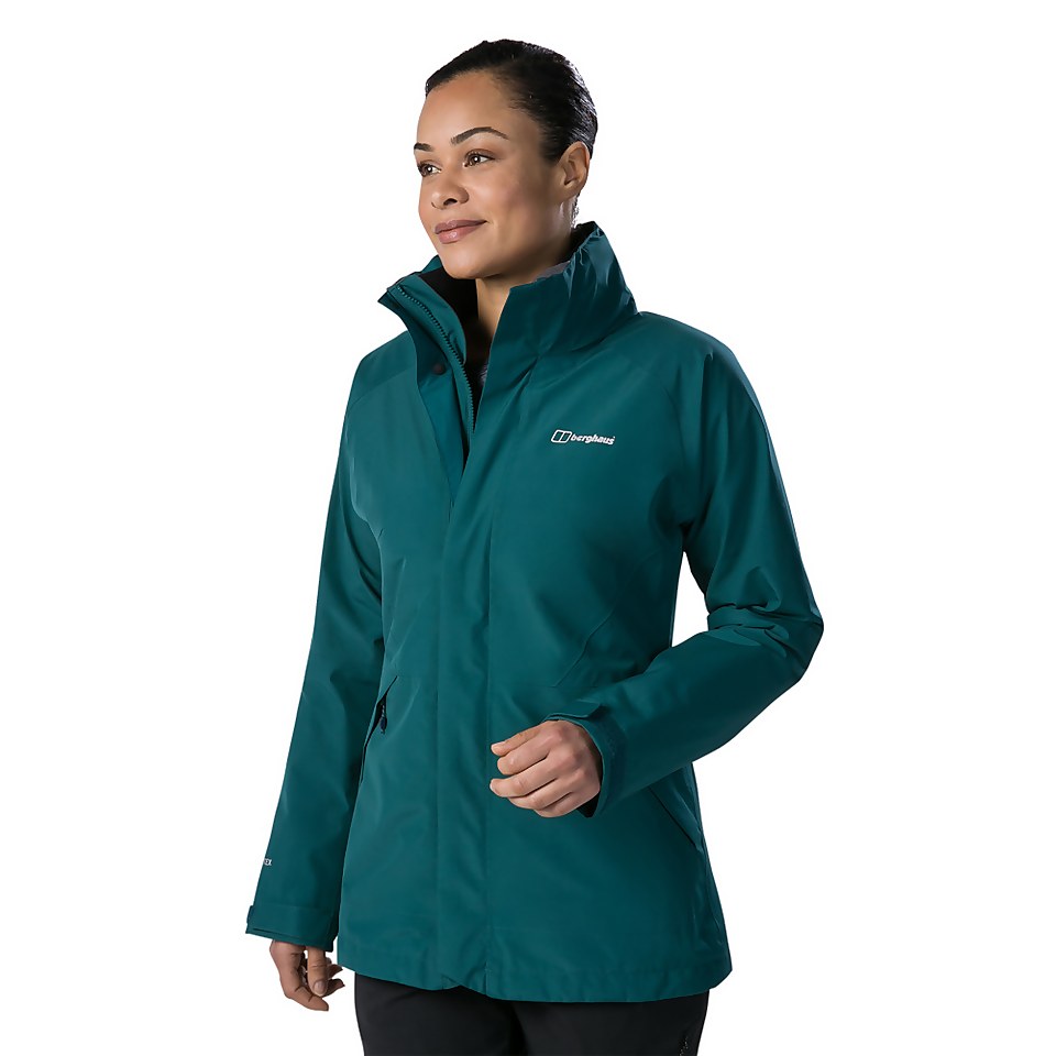 Women's Highland Ridge Interactive Waterproof Jacket - Green