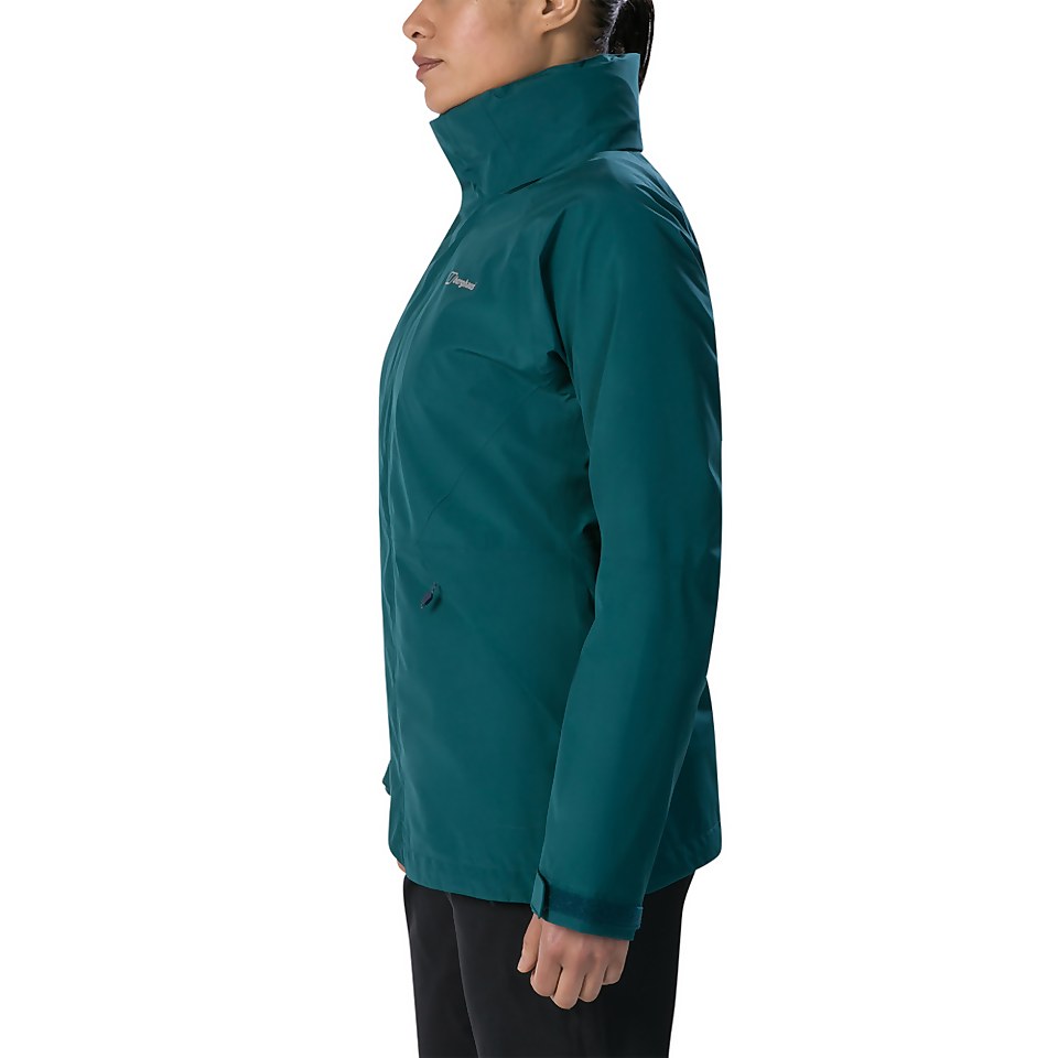 Women's Highland Ridge Interactive Waterproof Jacket - Green