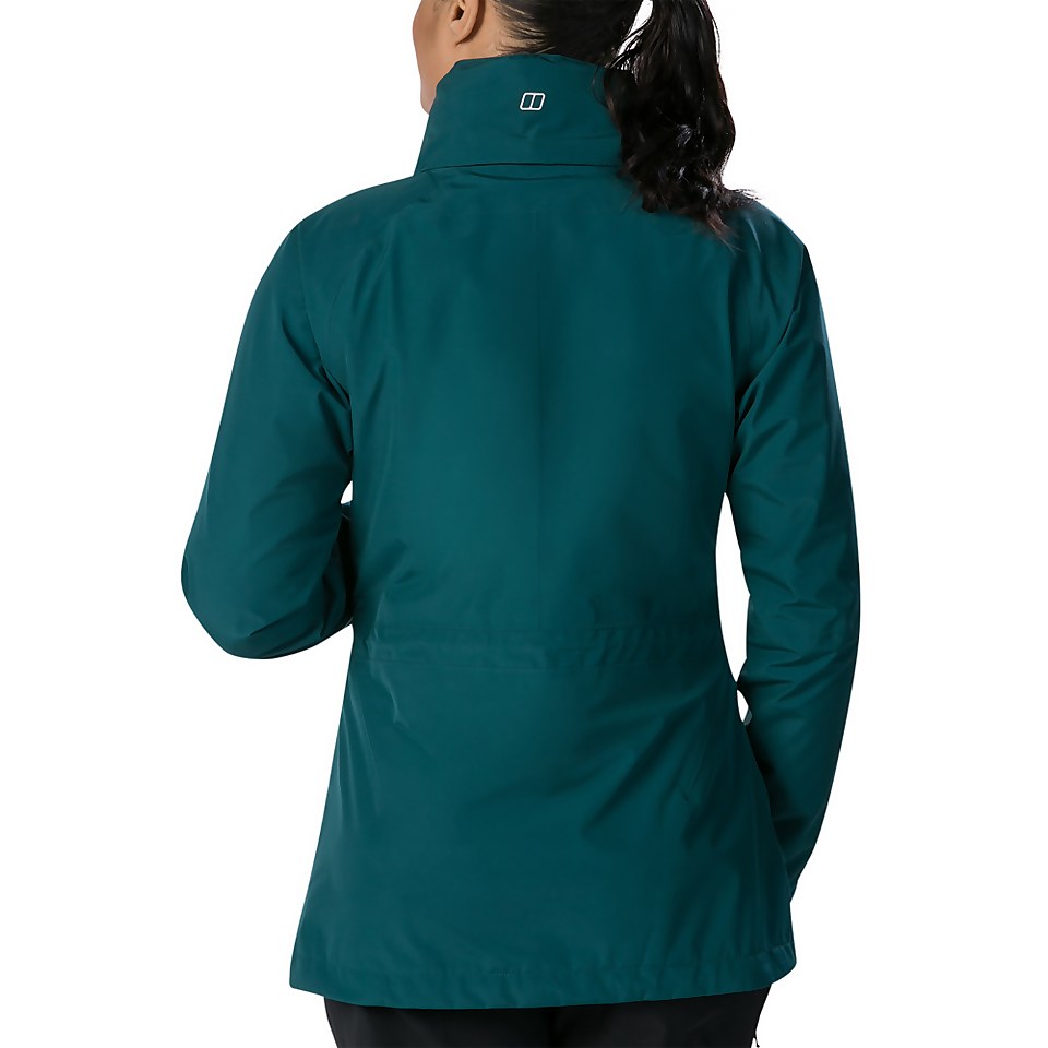 Women's Highland Ridge Interactive Waterproof Jacket - Green