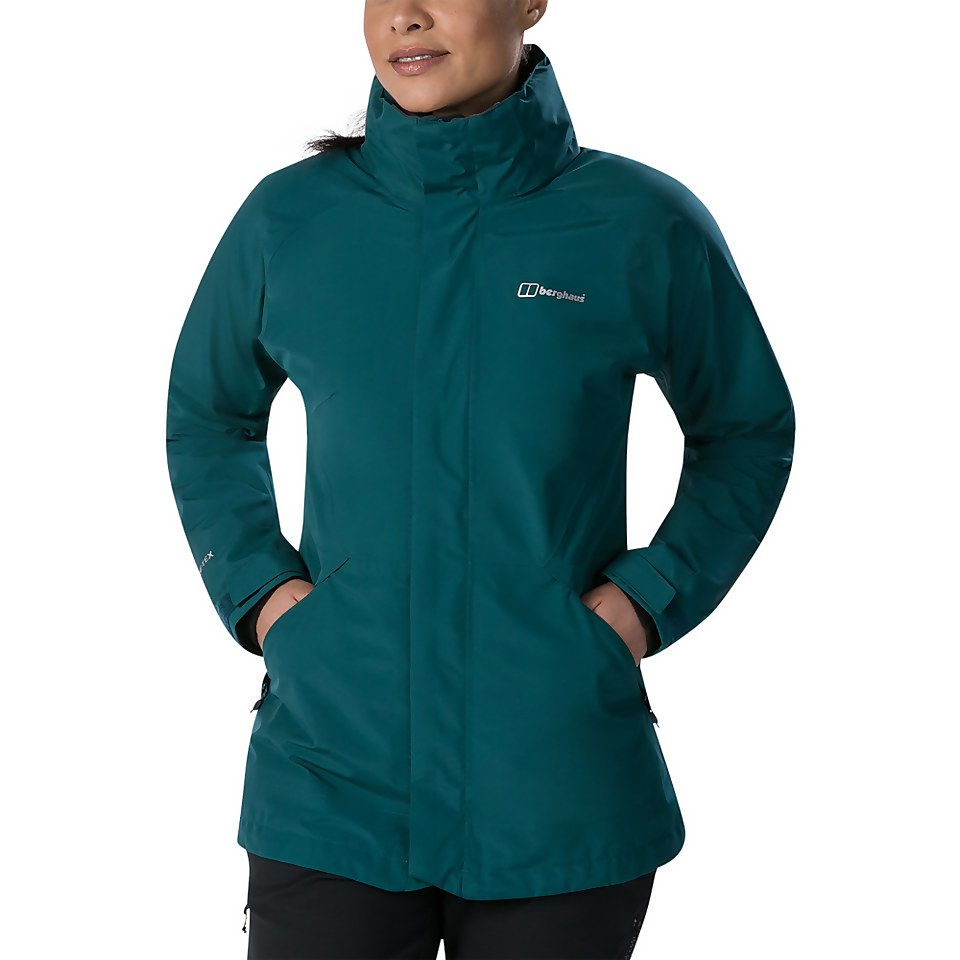Women's Highland Ridge Interactive Waterproof Jacket - Green
