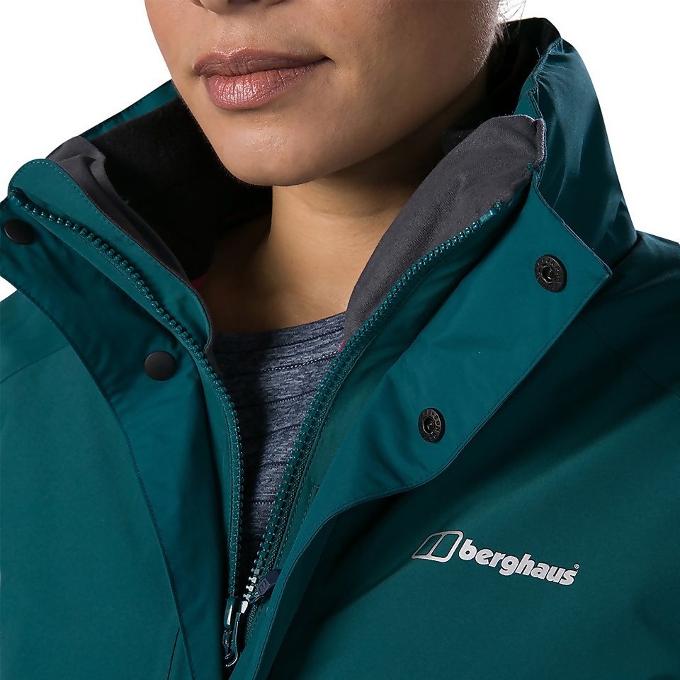 Women's Highland Ridge Interactive Waterproof Jacket - Green