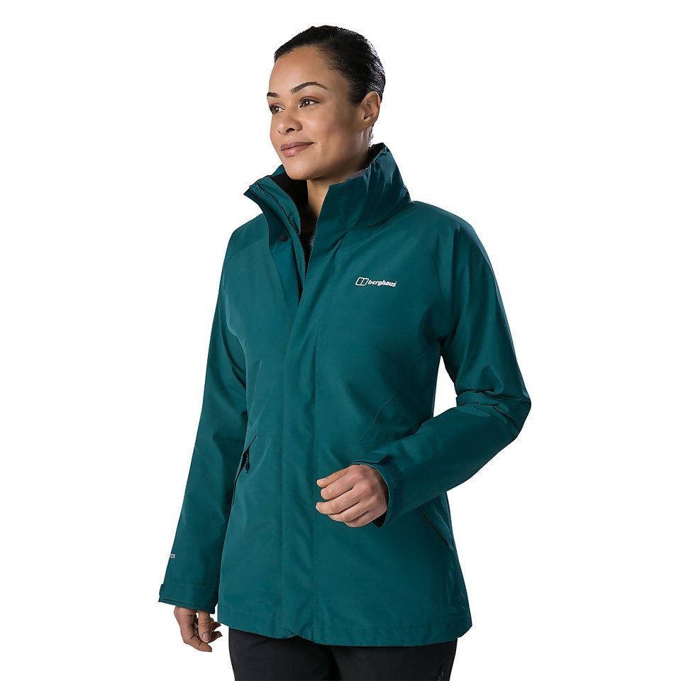 Women's Highland Ridge Interactive Waterproof Jacket - Green