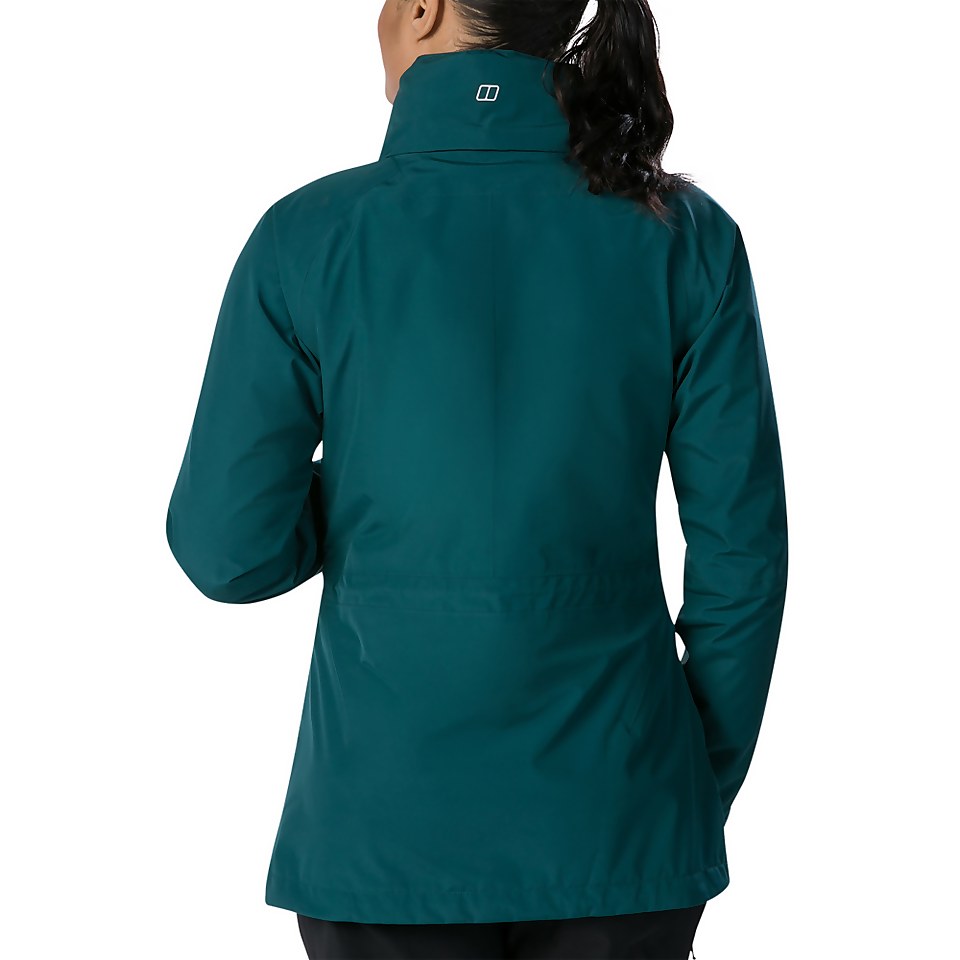 Women's Highland Ridge Interactive Waterproof Jacket - Green