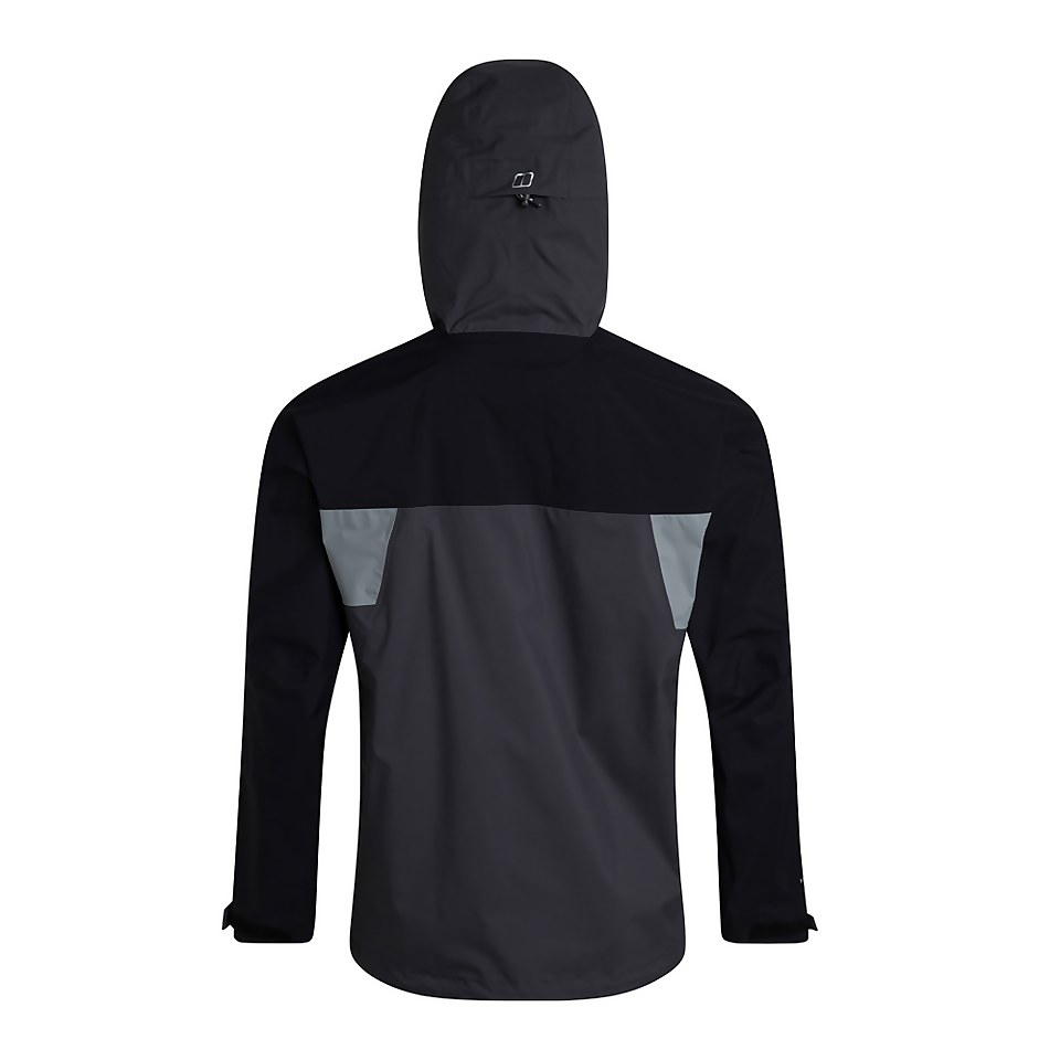 Men's Sky Hiker Waterproof Jacket - Black / Grey