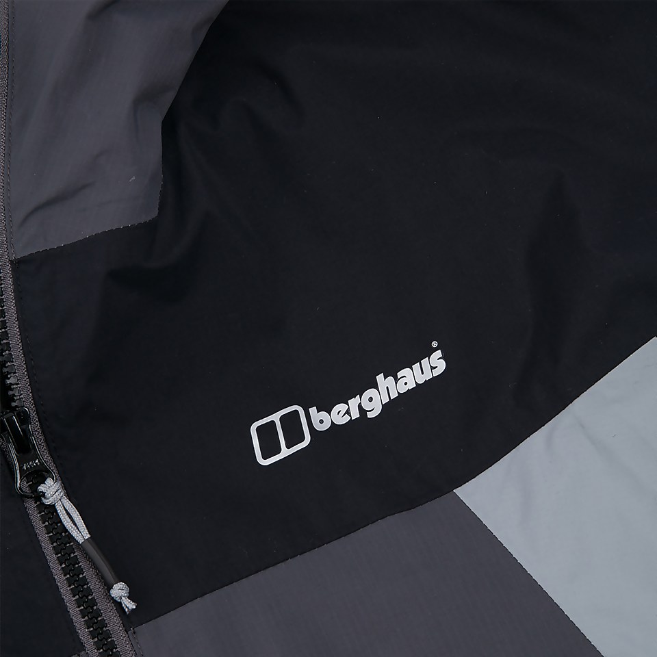 Men's Sky Hiker Waterproof Jacket - Black / Grey